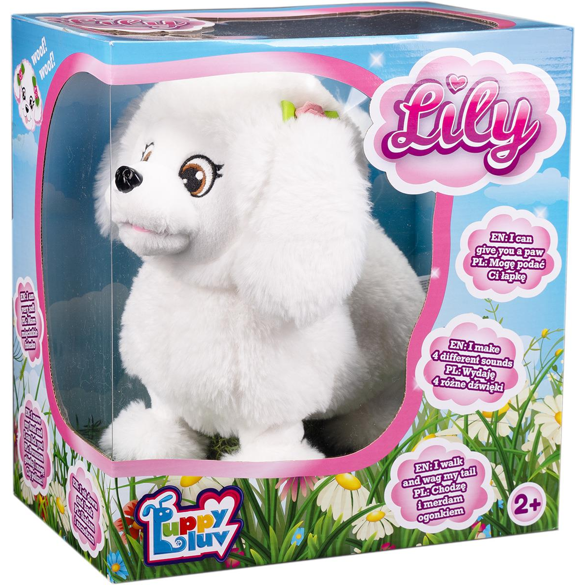Tm Toys TM Toys Puppy Luv Interaktywny piesek Lily (5904754608763)