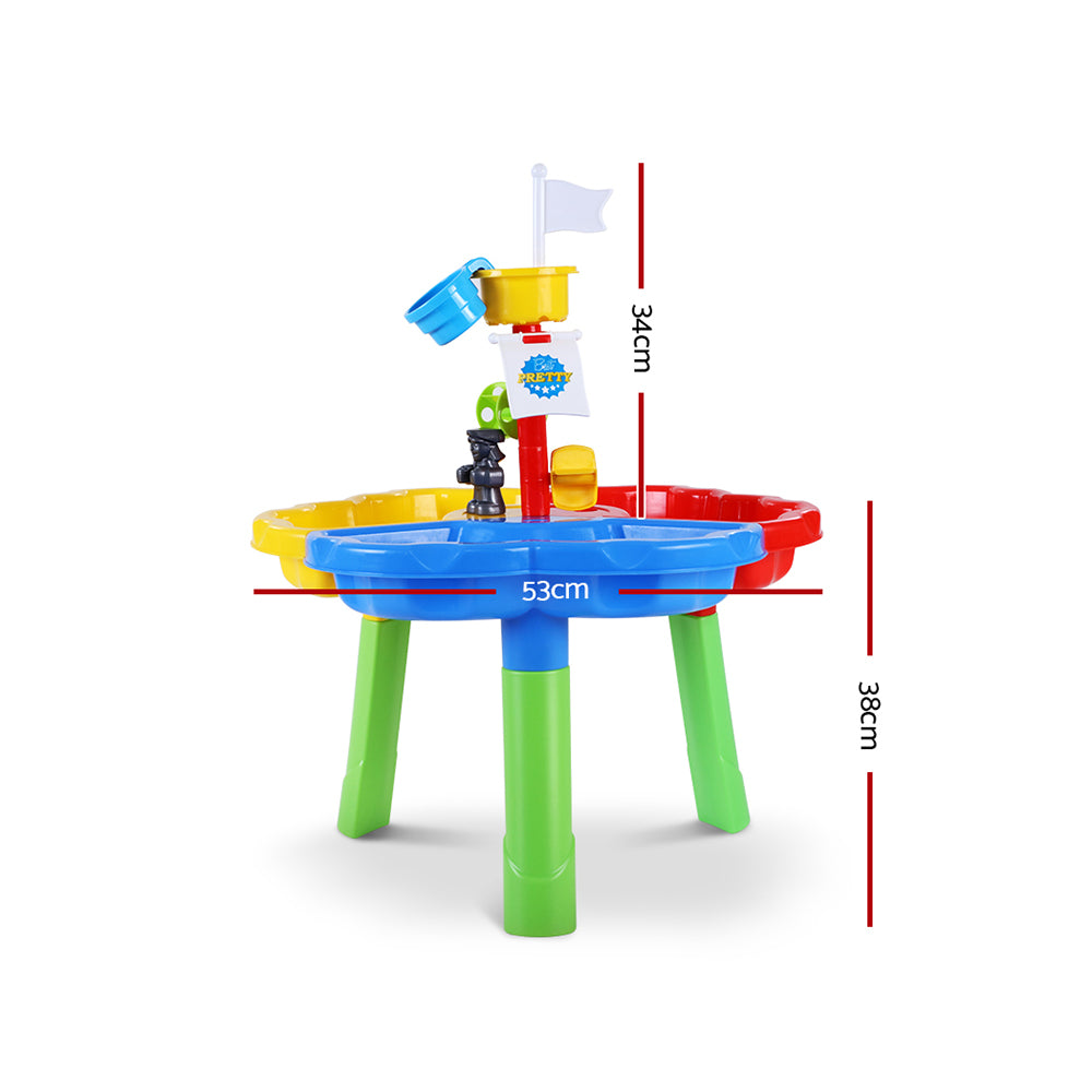 NNEDSZ Kids Beach Sand and Water Sandpit Outdoor Table Childrens Bath Toys