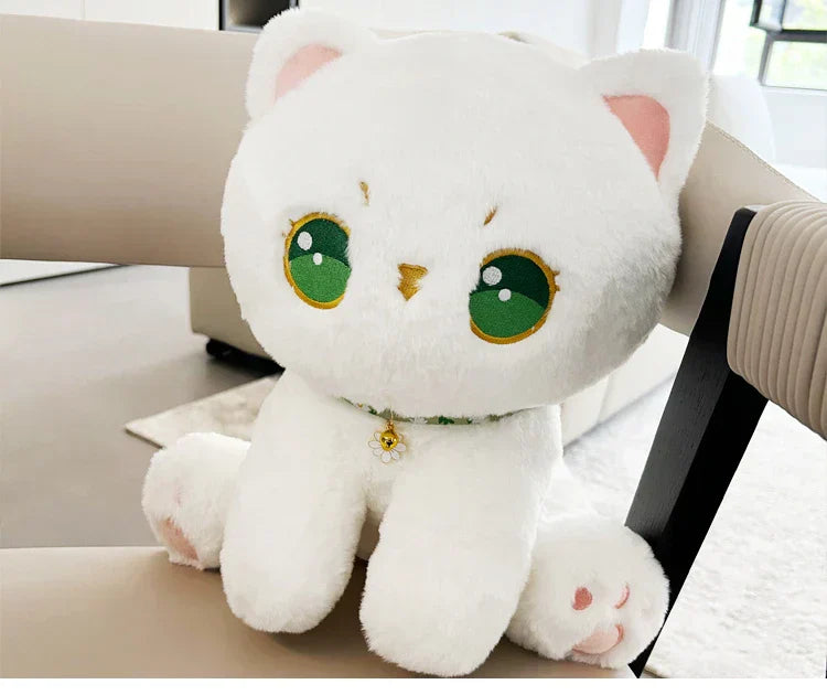 NNEOBA White Cat Plush Toys